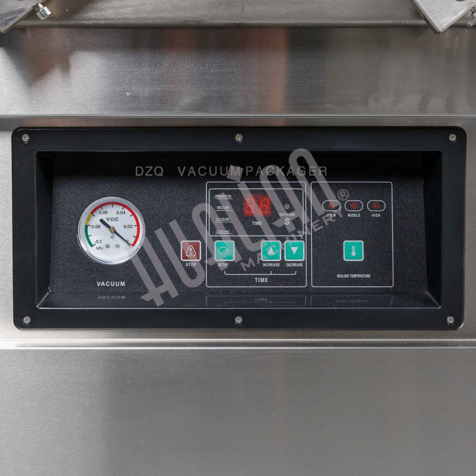 Напольная двухкамерная вакуум-упаковочная машина DZ-600/2SB SS (нерж.) Hualian - Купить с доставкой по всему Казахстану