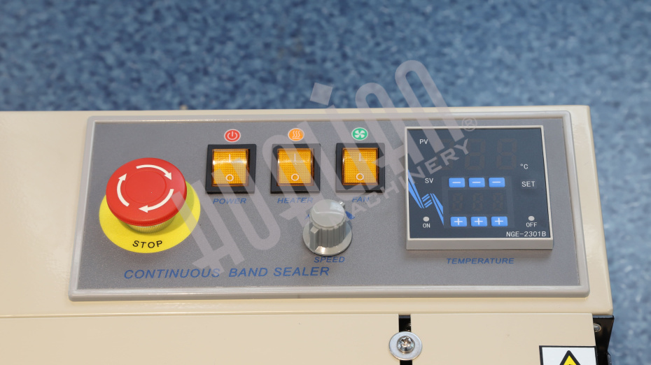 Роликовый конвейерный запайщик горизонтальный FRB-770I Hualian - Купить с доставкой по всему Казахстану