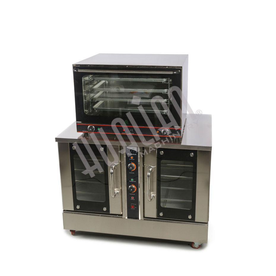 Конвекционная печь HEB-8F (4 уровня, лист 600*400 мм) Hualian - Купить с доставкой по всему Казахстану