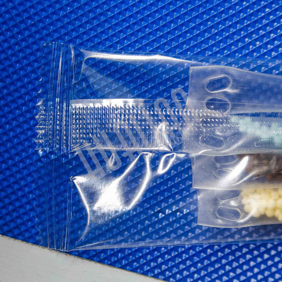 Горизонтальная упаковочная машина DXDZ-250XD  (H-40мм, bag L 65-190mm, S 200mm, регулируемый формирователь, вставки в транспортере) Hualian - Купить с доставкой по всему Казахстану