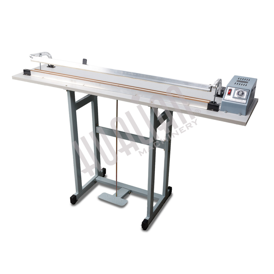 Ножной импульсный запайщик с обрезкой SFTD-1000 Hualian - Купить с доставкой по всему Казахстану