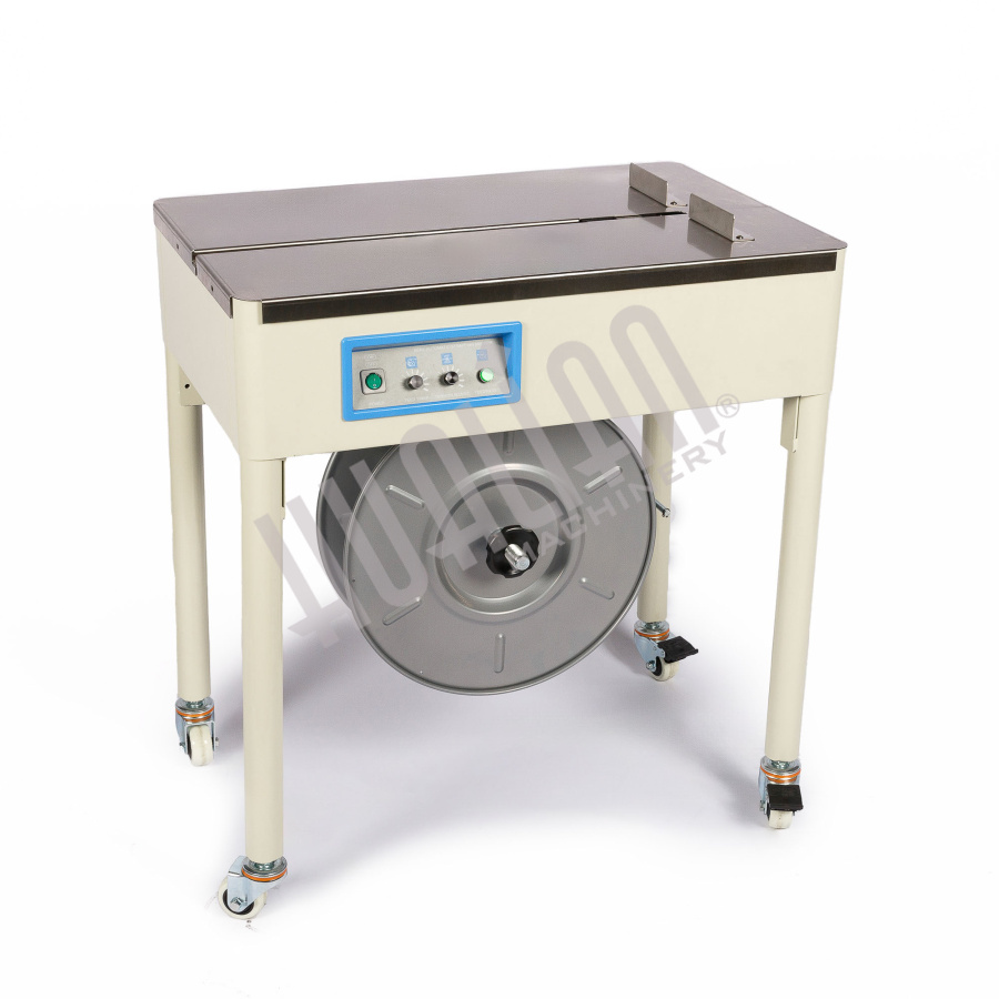 Полуавтоматическая стрейпинг-машина (открытый стол) KZB-10T 