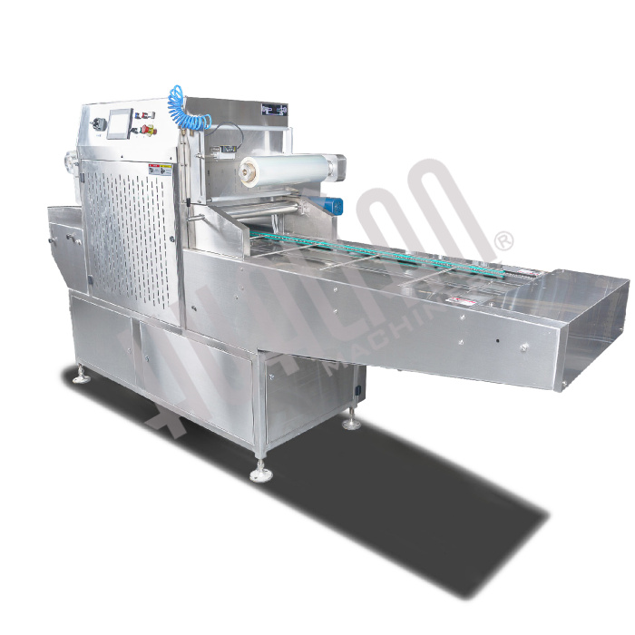 Автоматический запайщик лотков с функцией вакуумной газации HVT-450A/2 V2 (нерж., лоток 187*137) Hualian - Купить с доставкой по всему Казахстану