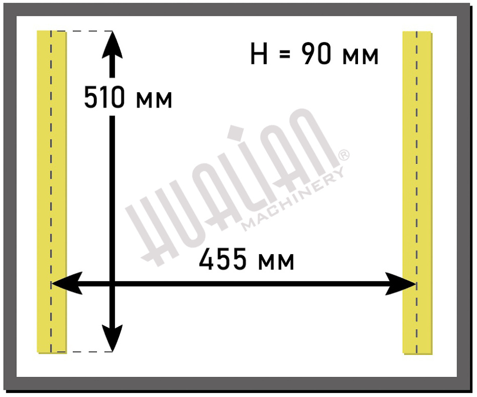 Настольный вакуумный упаковщик HVC-510T/2A (нерж.) Hualian - Купить с доставкой по всему Казахстану