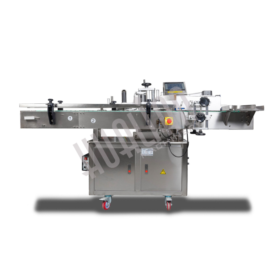 Напольный автоматический этикетировщик для круглой тары с датером HLMT-200D Hualian - Купить с доставкой по всему Казахстану