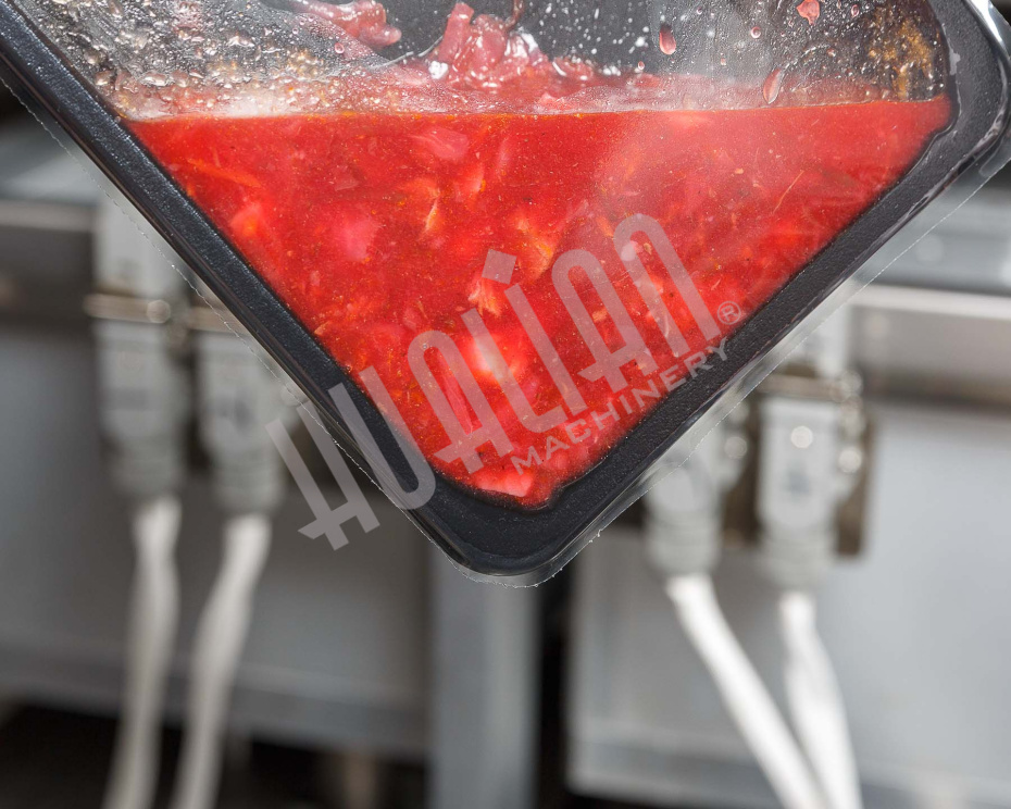 Автоматический запайщик лотков с функцией вакуумной газации HVT-450A/2 V2 (нерж., лоток 187*137) Hualian - Купить с доставкой по всему Казахстану