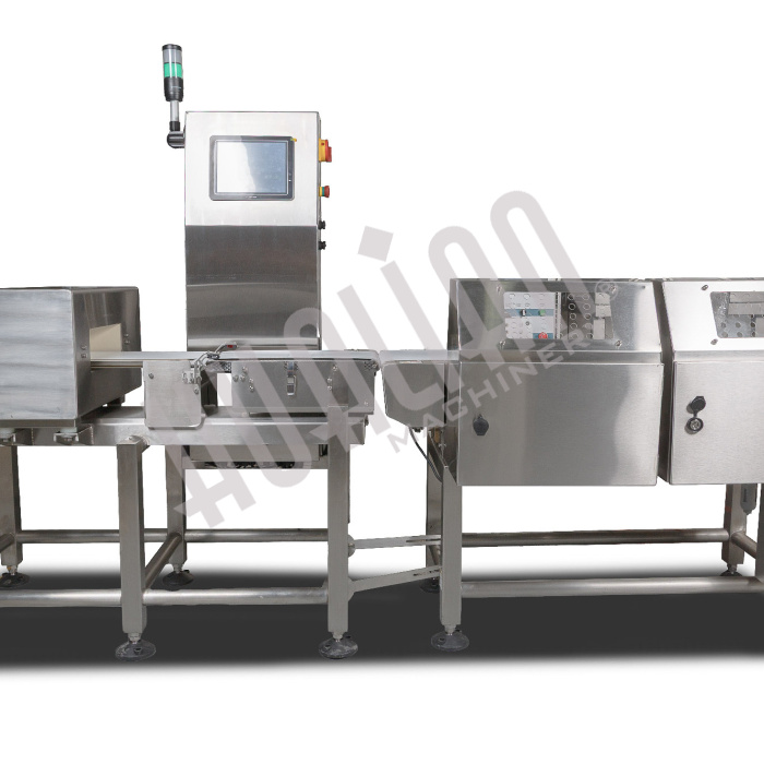 Контрольно-динамические весы IMC-230L-3H (IP65, двойной толкатель, 2 бокса, правая подача) Hualian - Купить с доставкой по всему Казахстану