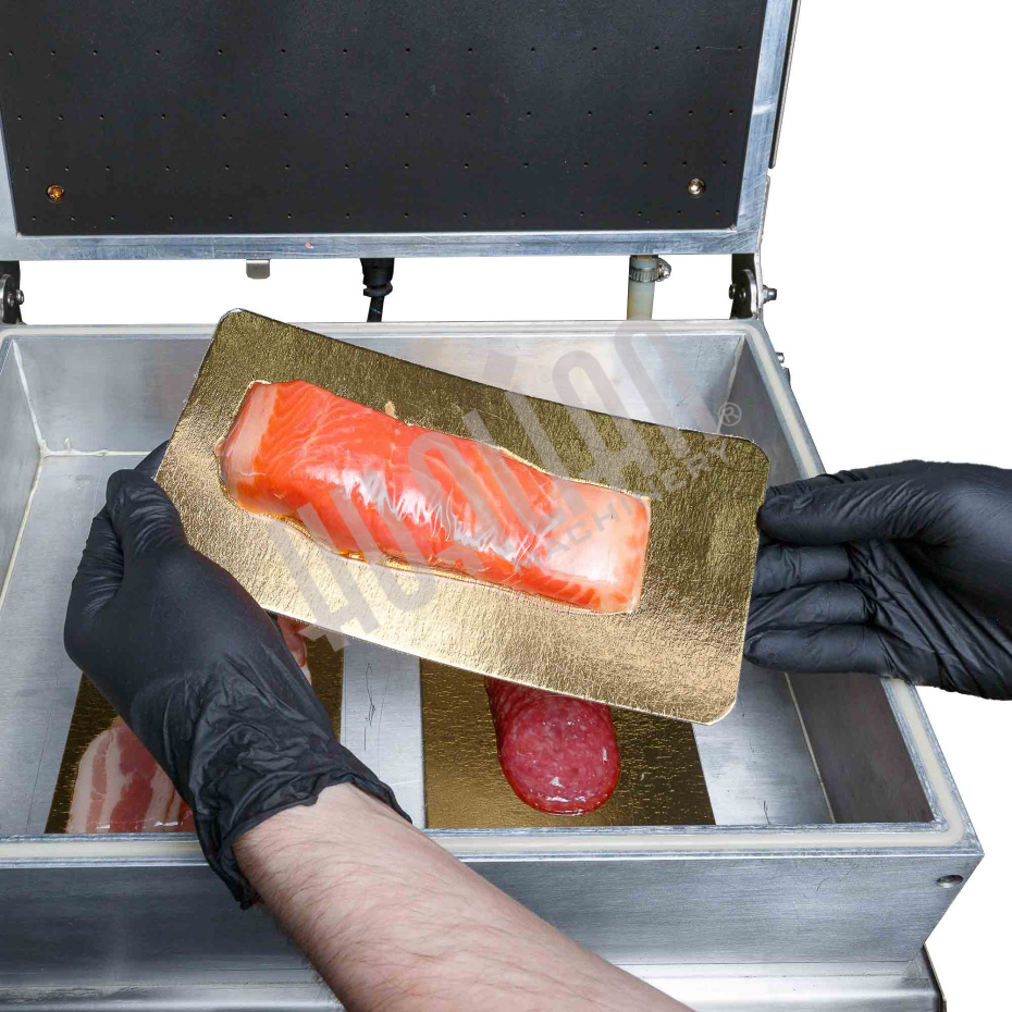 Скин упаковочная машина HLV-300VST NEW  (210*148*55мм, матрица на 2 лотка) Hualian - Купить с доставкой по всему Казахстану