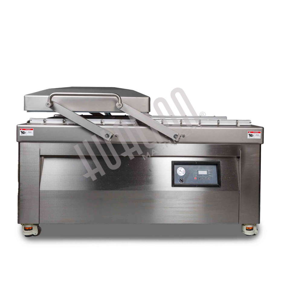 Напольный вакуумный упаковщик HVC-720S/2B-G (нерж., газ, обрезка, эл панель) Hualian - Купить с доставкой по всему Казахстану