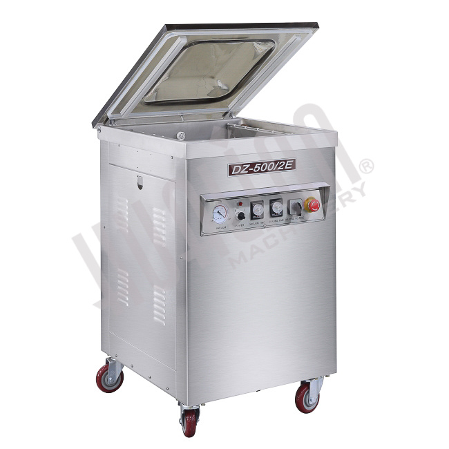 Напольный вакуумный упаковщик DZ-500/2E (нерж.) Hualian - Купить с доставкой по всему Казахстану