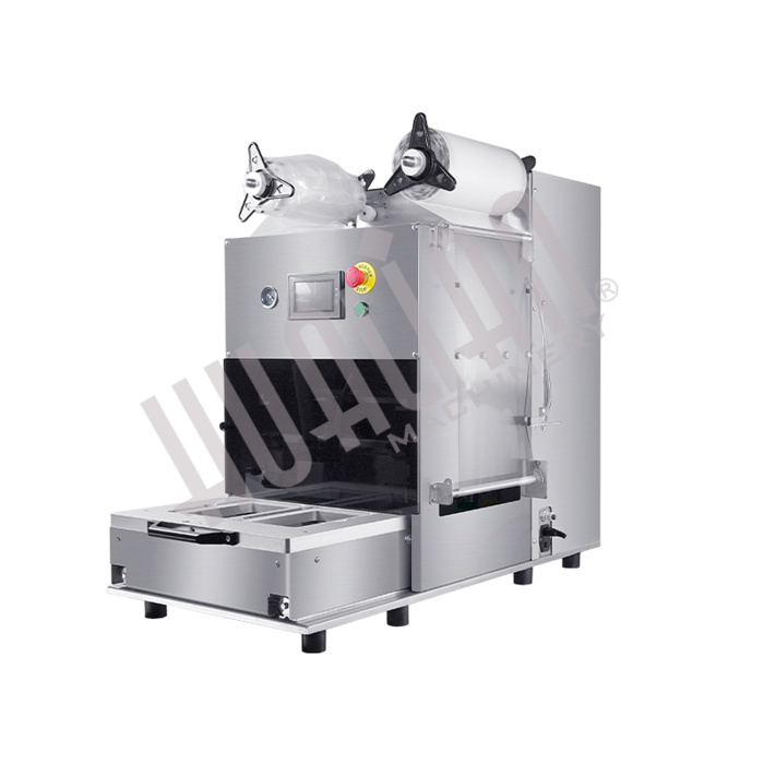 Вакуумный запайщик лотков с газонаполнением EV-272 (210*148*120 мм, 2 лотка за цикл) Hualian - Купить с доставкой по всему Казахстану