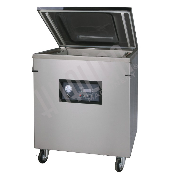 Напольный вакуумный упаковщик DZQ-600/S (нерж., газ)