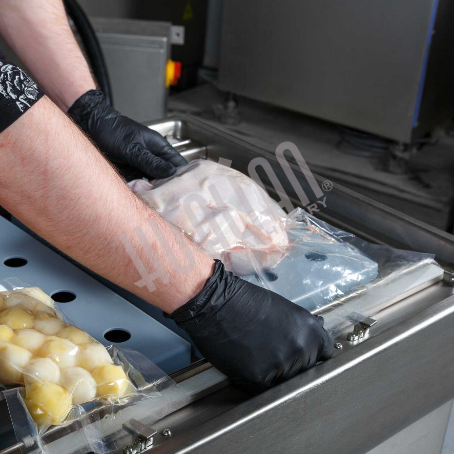 Напольная двухкамерная вакуум-упаковочная машина DZ-600/2SB SS (нерж.) Hualian - Купить с доставкой по всему Казахстану