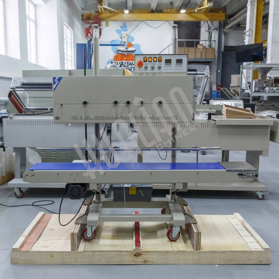 Роликовый конвейерный запайщик FRM-1370LD Hualian - Купить с доставкой по всему Казахстану