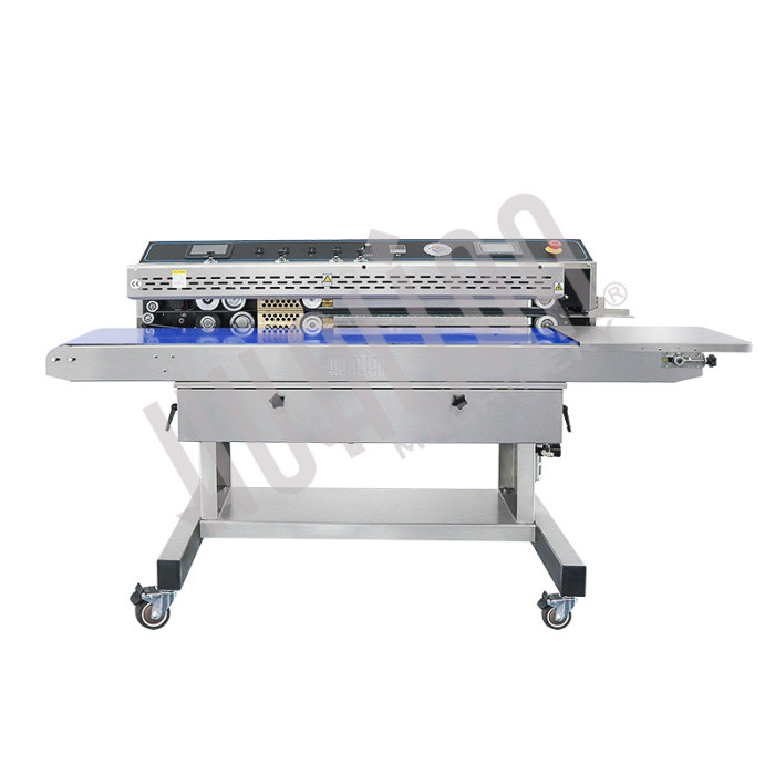 Горизонтальный конвейерный запайщик FRP-1120WH (SS) (нерж, каплеструйный принтер, откачка/наполн.возд) Hualian - Купить с доставкой по всему Казахстану