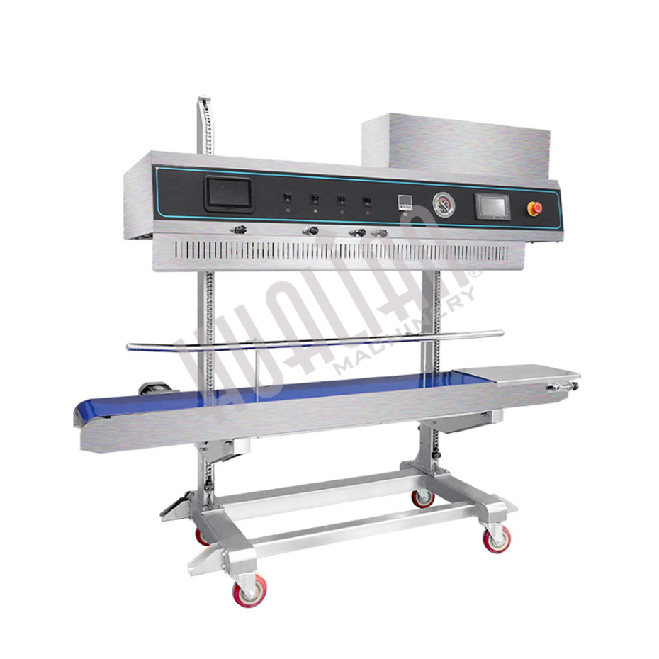 Вертикальный конвейерный запайщик FRP-1120LH (SS) (нерж.,каплеструйный принтер,откачка/наполн. возд) Hualian - Купить с доставкой по всему Казахстану