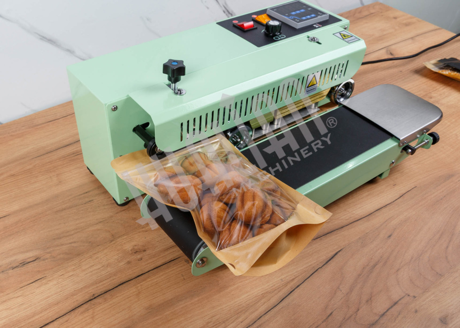 Роликовый мини запайщик ES-622 (с конвейером) Hualian - Купить с доставкой по всему Казахстану