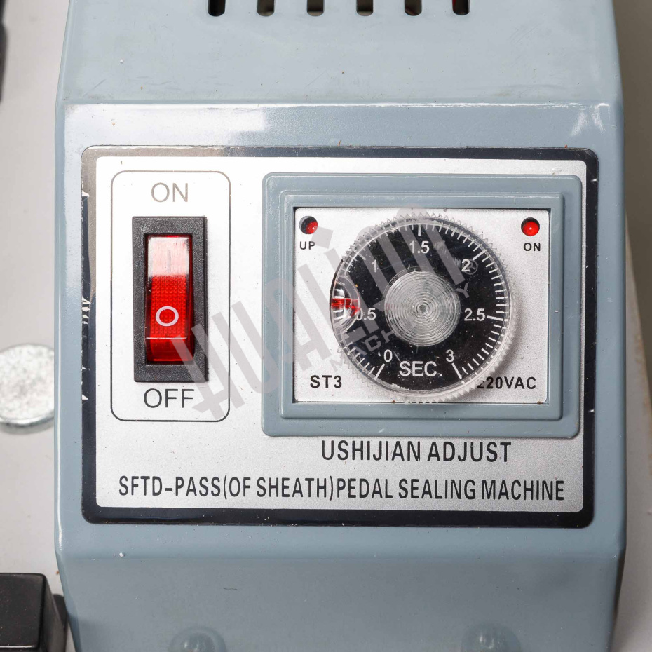 Ножной импульсный запайщик с обрезкой SFTD-600 Hualian - Купить с доставкой по всему Казахстану