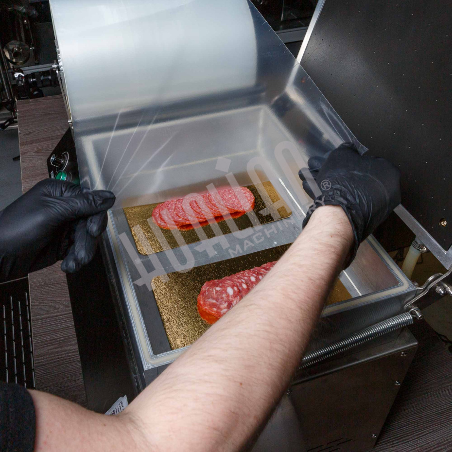 Скин упаковочная машина HLV-300VST NEW  (210*148*55мм, матрица на 2 лотка) Hualian - Купить с доставкой по всему Казахстану