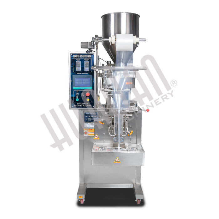 Автоматическая фасовочно-упаковочная машина DXDK-320RH-E (нерж., сашет 75*90 мм, 25-35 мл, W пленки 150 мм, датер в губках, насечка, зубч. нож.) Hualian - Купить с доставкой по всему Казахстану