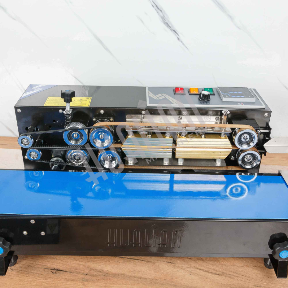 Роликовый (конвейерный) запайщик с правой подачей FRD-750E (горизонт.) Hualian - Купить с доставкой по всему Казахстану