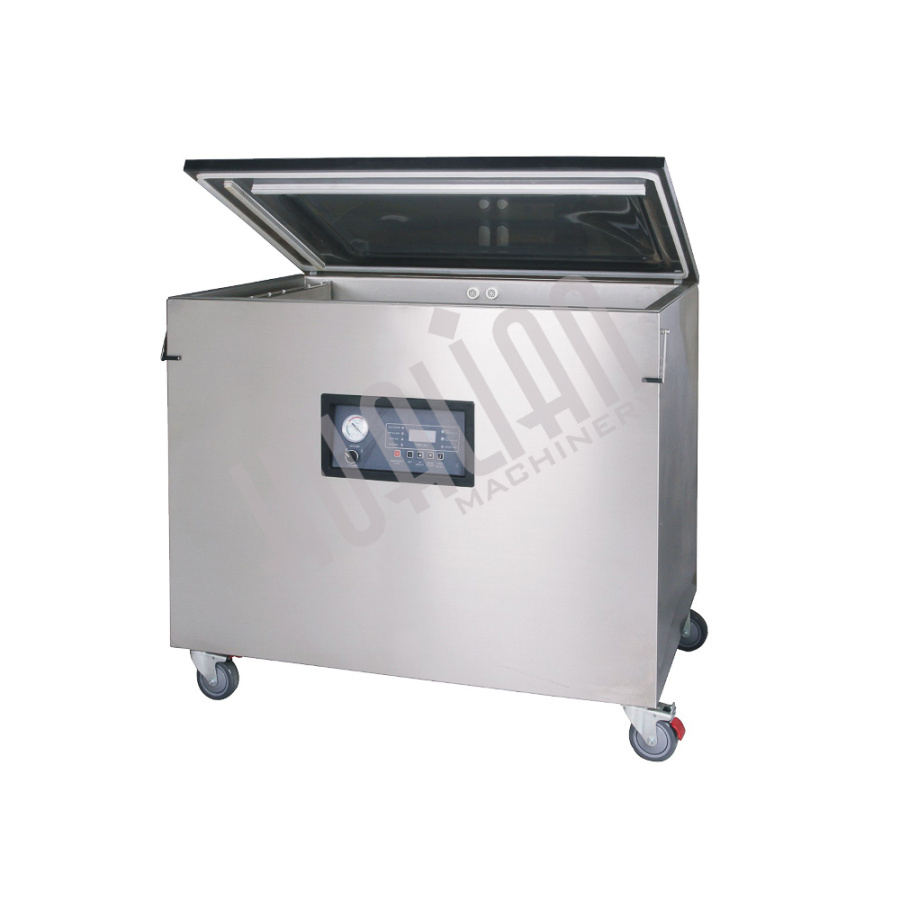 Напольный вакуумный упаковщик DZ-900/2L (нерж.)