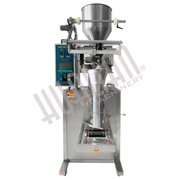 Автоматическая фасовочно-упаковочная машина DXDK-420RH-E (нерж., пакет-подушка, 900-1100 мл, W пленки 420 мм, зубч. нож) Hualian - Купить с доставкой по всему Казахстану