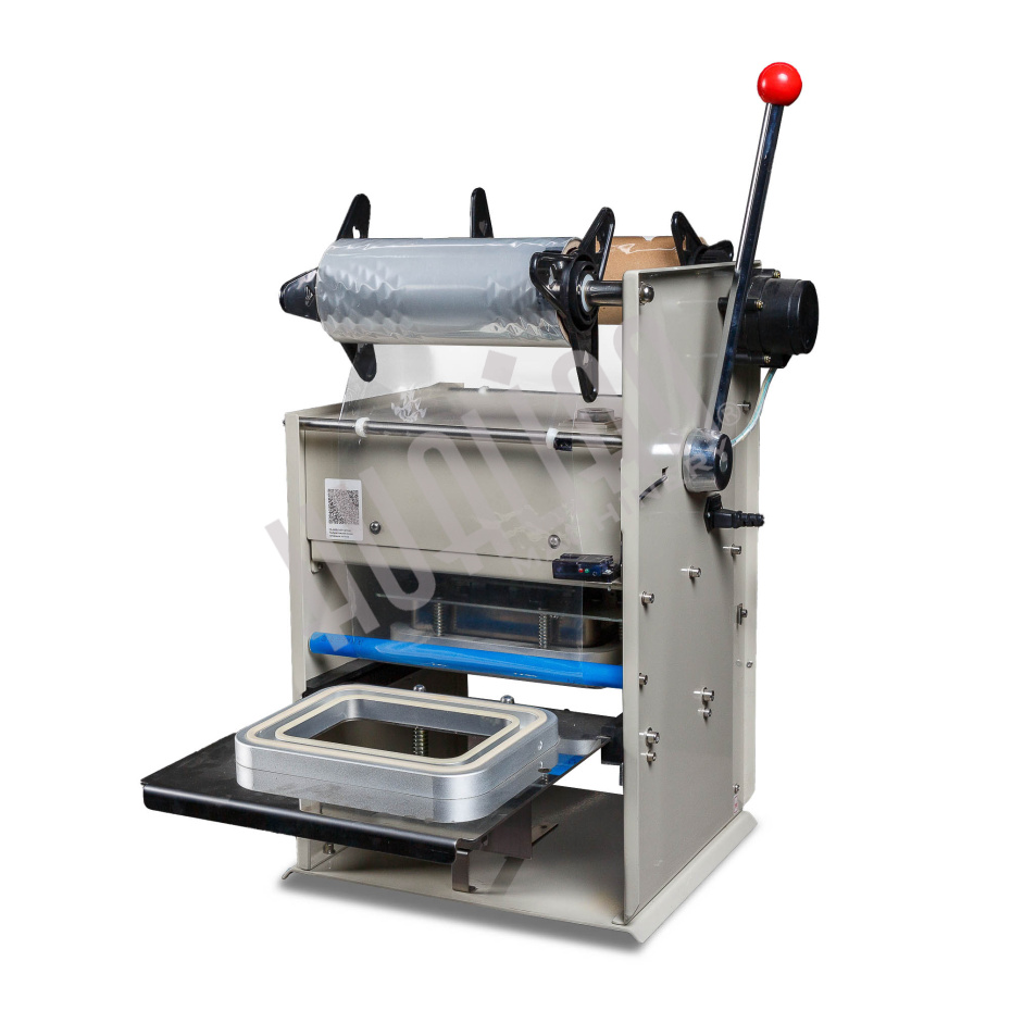 Полуавтоматический запайщик лотков HL-95B (187х137 мм) (фигурная матрица) Hualian - Купить с доставкой по всему Казахстану