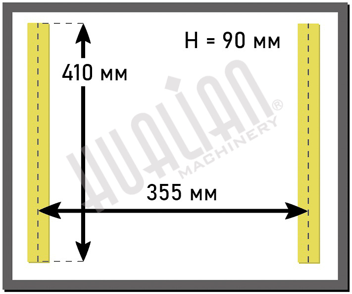 Напольный вакуумный упаковщик HVC-410F/2A-G (нерж., газ)  Hualian - Купить с доставкой по всему Казахстану