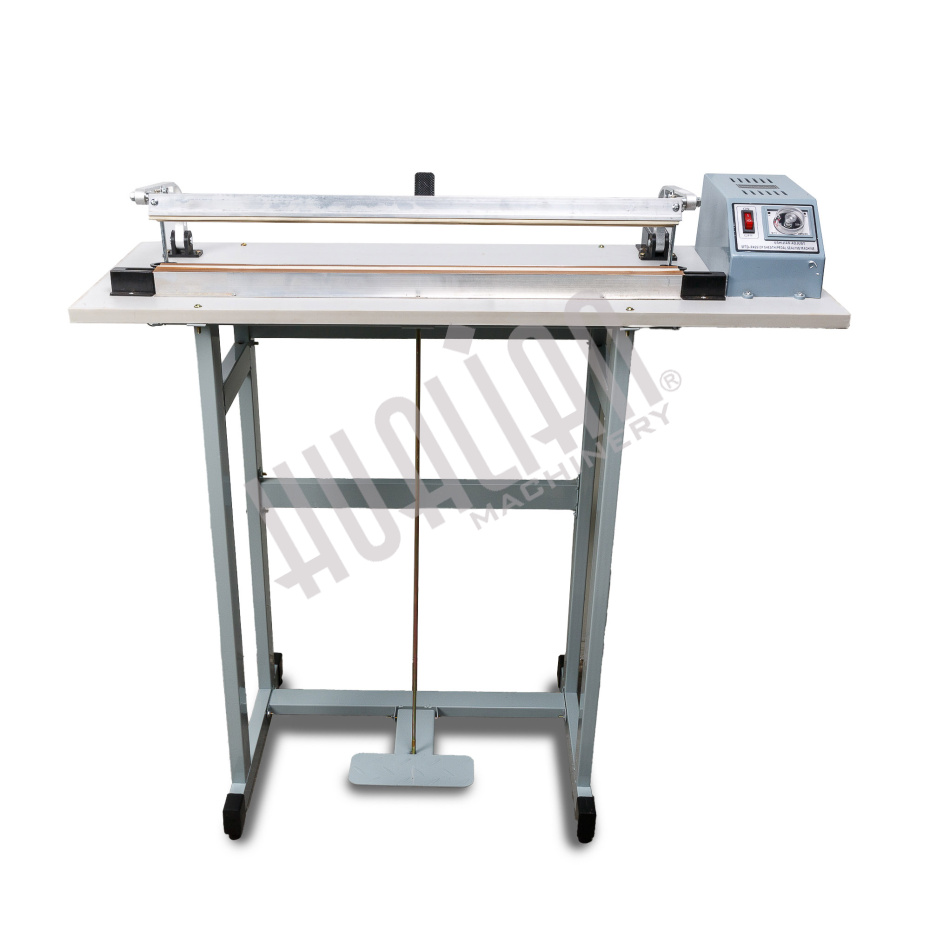 Ножной импульсный запайщик с обрезкой SFTD-600 Hualian - Купить с доставкой по всему Казахстану