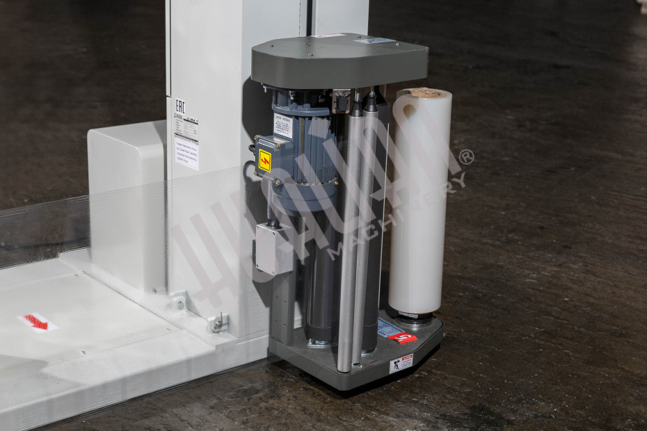 Паллетоупаковщик HL-1650 Economical с моторизированной кареткой с престрейчем Hualian - Купить с доставкой по всему Казахстану