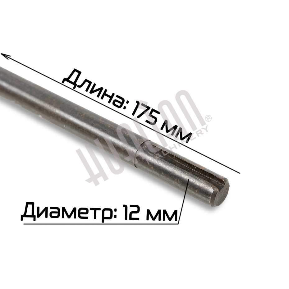 Вал промежуточный транспортера FRB-770 (длина 175 мм) Hualian - Купить с доставкой по всему Казахстану