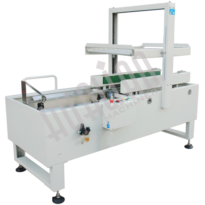 Полуавтомат для складывания и заклейки дна коробок DZF-5050 Hualian - Купить с доставкой по всему Казахстану