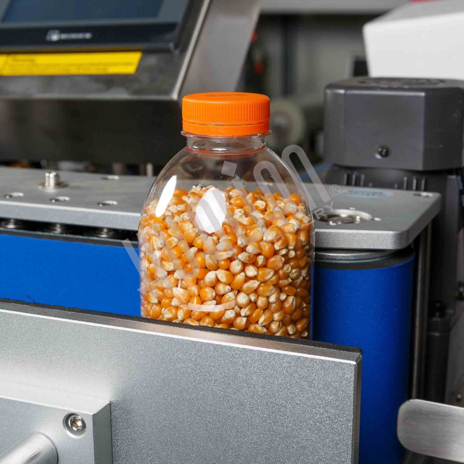 Напольный автоматический этикетировщик для круглой тары с датером HLMT-200D Hualian - Купить с доставкой по всему Казахстану